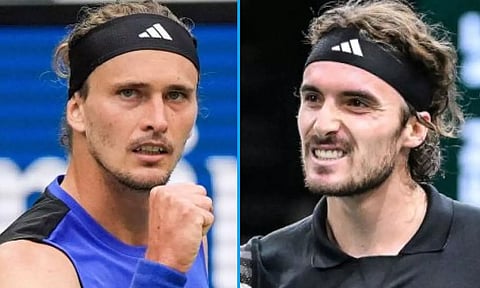 பாரீஸ் மாஸ்டர்ஸ் டென்னிஸ்: சிட்சிபாஸ், ஸ்வரேவ் காலிறுதிக்கு முன்னேறினர்