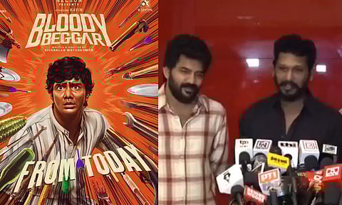 தமிழ் சினிமால ஒரு வித்தியாசமான முயற்சி - ப்ளடி பெக்கர் படக்குழுவை பாராட்டிய லோகேஷ் கனகராஜ்