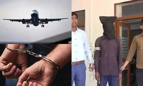 விமானங்கள் முதல் பிரதமர் அலுவலகம் வரை போலி மிரட்டல்.. பயங்கரவாதம் குறித்து புக் எழுதிய ஆசாமி