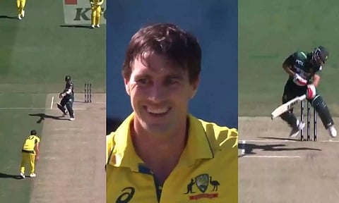 வீடியோ: ஸ்மித்தை கிண்டல் செய்த கம்ரான்- அடுத்த பந்தே விக்கெட்டை வீழ்த்தி பதிலடி கொடுத்த கம்மின்ஸ்