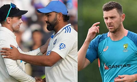 தூங்கிக்கொண்டிருந்த சிங்கத்தை சொறிஞ்சு விட்டீங்க.. இந்தியாவின் தோல்வி குறித்து ஹசில்வுட் கருத்து