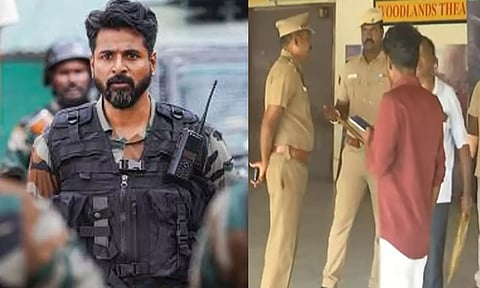 "அமரன்" படத்திற்கு எதிராக கண்டனம்- திரையரங்குகளில் குவிந்த போலீசார்