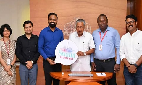 சபரிமலையில் வசதிகளை தெரிந்து கொள்ள `சுவாமி சாட்பாட் செயலி' அறிமுகம்