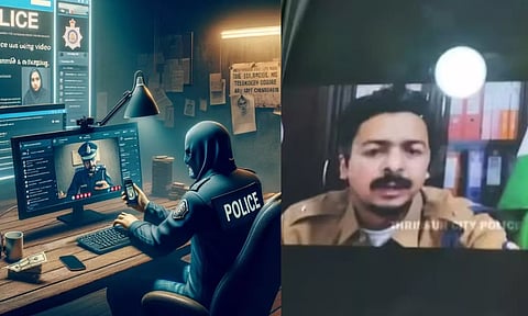 வீடியோ காலில் மோசடி.. சைபர் போலீசுக்கே போன் போட்டு வசமாக சிக்கிய திருடன் - Video