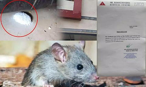 எலி மருந்து- இருவரது உடல்நிலையில் முன்னேற்றம் என மருத்துவமனை நிர்வாகம் அறிக்கை