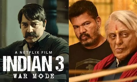 மறுபடியும் முதல்ல இருந்தா.. ஓடிடிலாம் கிடையாது டைரக்டா தியேட்டர்தான் 'இந்தியன் 3' ரீ - ஷூட்?