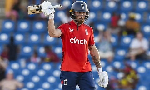 4வது டி20 போட்டி: வெஸ்ட் இண்டீஸ் வெற்றிபெற 219 ரன்களை இலக்காக நிர்ணயித்தது இங்கிலாந்து