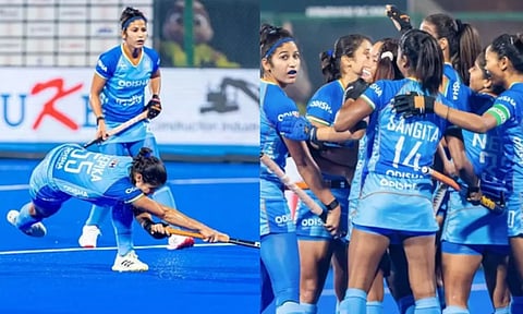 ஆசிய மகளிர் ஹாக்கி: ஜப்பானை வீழ்த்தி அரையிறுதிக்கு முன்னேறிய இந்தியா