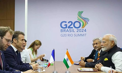 பிரேசில் ஜி20 மாநாடு: பல்வேறு நாட்டின் தலைவர்களுடன் பிரதமர் மோடி இருதரப்பு பேச்சுவார்த்தை