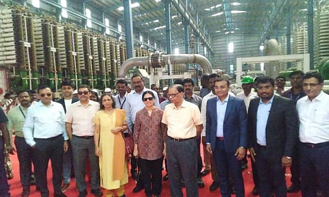 நெம்மேலியில் கடல்நீரை குடிநீராக்கும் ஆலையில் மத்திய நிதிக்குழுவினர் ஆய்வு