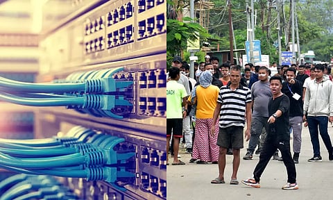 மணிப்பூரில் பிராட்பேண்ட் இணைய சேவை மீதான தடை நீக்கம்