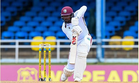 சதத்தை தவறவிட்ட மைக்கேல் லூயிஸ்: முதல் நாளில் வெஸ்ட் இண்டீஸ் 250/5