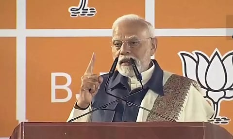 பொய்யும் வஞ்சகமும் படுதோல்வி அடைந்துள்ளது: மகாராஷ்டிரா வெற்றி குறித்து பிரதமர் மோடி
