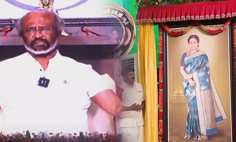 அ.தி.மு.க.வின் பிரம்மாஸ்திரம் 'இரட்டை இலை' சின்னம்- ரஜினிகாந்த் பேச்சு