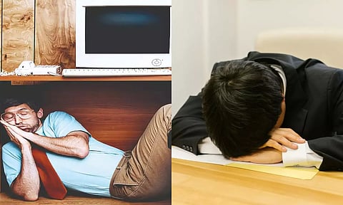 குட்டித் தூக்கம் போட்ட ஊழியர்.. பணிநீக்கம் செய்த நிறுவனம் - குறுக்கே வந்த கோர்ட் - ரூ. 42 லட்சம் அபராதம்