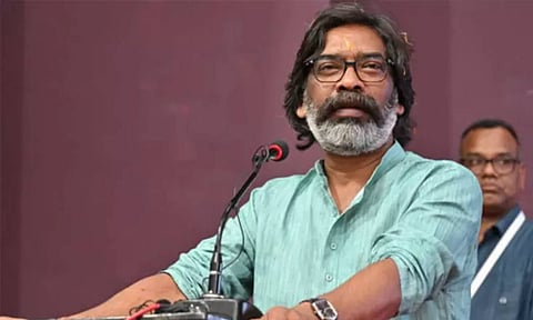 அமலாக்கத்துறை வழக்கில் நேரில் ஆஜராக விலக்கு கேட்ட ஹேமந்த் சோரனின் மனு தள்ளுபடி
