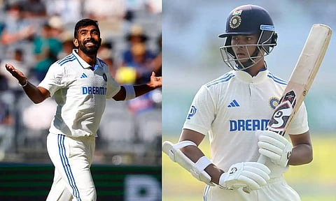 டெஸ்ட் தரவரிசை: பும்ரா மீண்டும் முதலிடம்.. ஜெய்ஸ்வால் 2-வது இடத்துக்கு முன்னேற்றம்