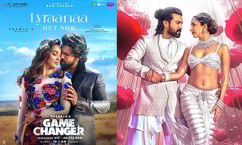 கேம் சேஞ்சர் படத்தின் 3வது சிங்கிளான 'லைரானா' பாடல் வெளியானது