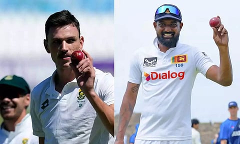 தென் ஆப்பிரிக்கா- இலங்கை டெஸ்ட்: சாதனை படைத்த ஜான்சன், ஜெயசூர்யா