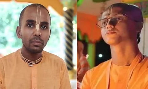 சிறையில் சின்மோய் தாஸ்.. சாப்பாடு கொடுக்க வந்த 2 இஸ்கான் சாமியார்களையும் கைது செய்த வங்கதேச போலீஸ்