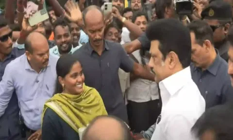 விழுப்புரம் மாவட்டம் மரக்காணத்தில் மழை வெள்ள பாதிப்புகளை ஆய்வு செய்தார் முதலமைச்சர் மு.க.ஸ்டாலின்