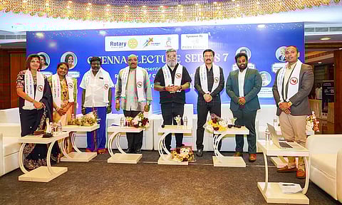 சென்னை கர்னாடிக் ரோட்டரி கிளப்பின் விரிவுரைத் தொடர் சிறப்பாக நடைபெற்றது