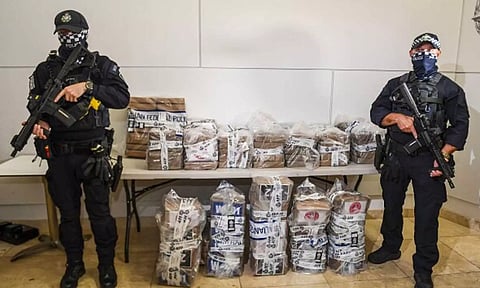 ஆஸ்திரேலியாவில் ரூ.4,157 கோடி மதிப்பிலான போதைப்பொருட்கள் பறிமுதல் - 13 பேர் கைது