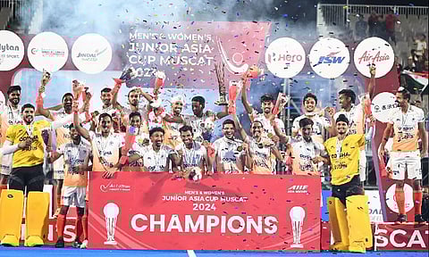 ஜூனியர் ஆசிய கோப்பை ஹாக்கி: பாகிஸ்தானை வீழ்த்தி இந்தியா 5வது முறையாக சாம்பியன்