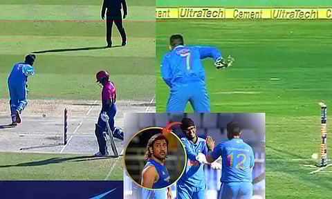 Video: டோனியை போல நோ-லுக் ரன் அவுட்.. ஜூனியர் ஆசிய கோப்பையில் கவனம் ஈர்த்த ஹர்வன்ஷ் சிங்