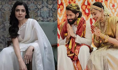 நாக சைதன்யா - ஷோபிதா திருமண நாளில் சமந்தா பகிர்ந்த வீடியோ இணையத்தில் வைரல்