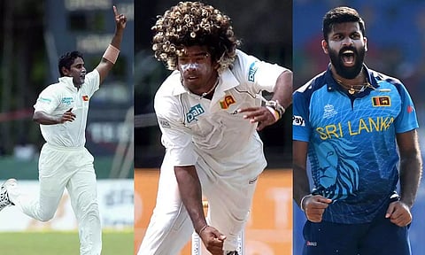 டெஸ்டில் 100 விக்கெட்: சமிந்தா வாஸ், மலிங்காவுடன் இணைந்தார் லஹிரு குமாரா