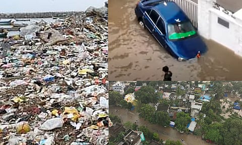 புதுச்சேரியில் புயலால் 3 ஆயிரம் டன் குப்பை குவிந்தது