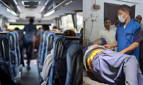 வயிற்றில் பாய்ந்த தோட்டா.. வலியுடன் பல கிமீ ஜீப்பை ஓட்டி பயணிகளின் உயிரை காப்பாற்றிய ஓட்டுநர்