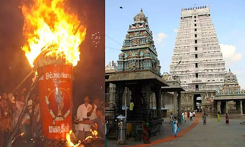 கார்த்திகை தீப திருவிழா: திருவண்ணாமலையில் குவிந்த பக்தர்கள் கூட்டம்