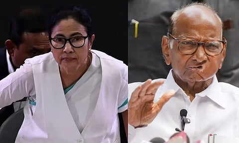 இந்தியா கூட்டணிக்கு தலைமை ஏற்க மம்தா பானர்ஜிக்கு முழு தகுதியும் உள்ளது - சரத் பவார் பச்சைக்கொடி