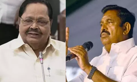 இ.பி.எஸ் போன்று மிமிக்ரி செய்த அமைச்சர் துரைமுருகன்- சட்டசபையில் எழுந்த சிரிப்பலை