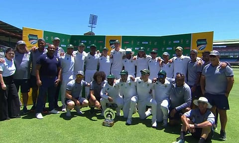 இலங்கையை ஒயிட்வாஷ் செய்து உலக டெஸ்ட் சாம்பியன்ஷிப் பட்டியலில் முதல் இடம் பிடித்த தெ. ஆப்பிரிக்கா