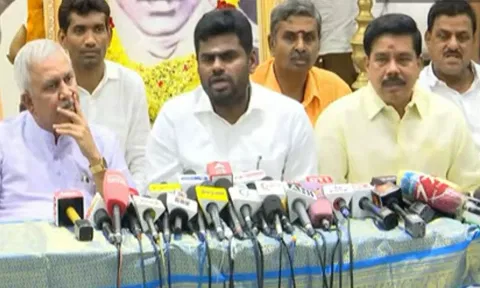 தமிழ்நாட்டில் உள்ள கோவில்கள் தணிக்கையின் கீழ் கொண்டு வரப்படவில்லை- அண்ணாமலை