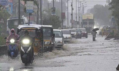 தொடர் கனமழை: பேரிடர் மீட்பு குழு மீண்டும் புதுச்சேரி வருகை