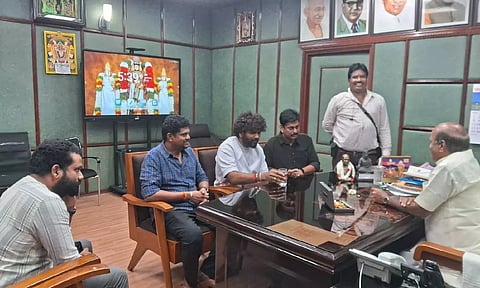 நயன்தாரா பங்கேற்கும் இசை நிகழ்ச்சி: அமைச்சருடன் இயக்குனர் விக்னேஷ்சிவன் ஆலோசனை