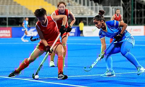 பெண்கள் ஜூனியர் ஆசிய கோப்பை ஹாக்கி: சீனாவிடம் இந்திய அணி தோல்வி