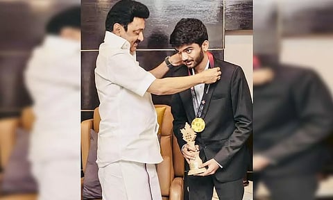 குகேஷை நினைத்து தமிழகம் பெருமை கொள்கிறது- முதலமைச்சர் மு.க.ஸ்டாலின் வாழ்த்து