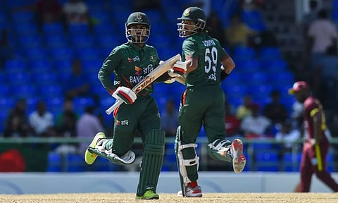 வெஸ்ட் இண்டீசுக்கு எதிரான 3வது ஒருநாள் போட்டி: வங்கதேசம் 321 ரன்கள் குவிப்பு