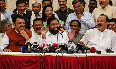 மகாராஷ்டிராவில் அமைச்சரவை விரிவாக்கம்.. புதிய அமைச்சர்கள் பதவியேற்பு