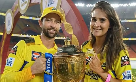 சி.எஸ்.கே. வீரர் டெவான் கான்வேக்கு பெண் குழந்தை பிறந்துள்ளது