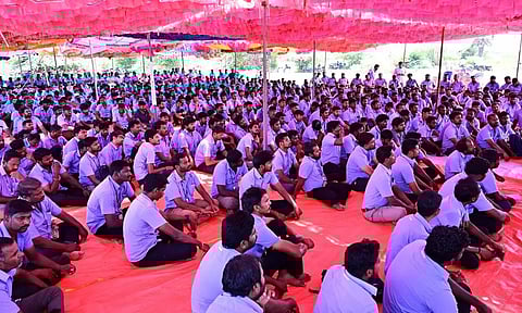 சாம்சங் தொழிலாளர்கள் 19-ந்தேதி உண்ணாவிரத போராட்டம்