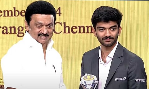 என்னுடைய வெற்றிக்கு தமிழ்நாடு அரசின் பங்கு மிக முக்கியமானது - குகேஷ்