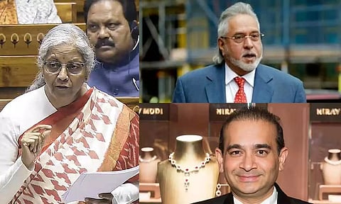 மல்லையா, நீரவ் மோடியின் சொத்துகளை விற்பனை செய்து வங்கிகளுக்கு ரூ.15,184 கோடி அளிப்பு: நிர்மலா சீதாராமன்