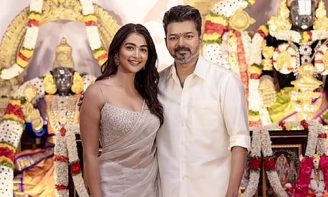 தளபதி 69 படப்பிடிப்பு தளத்தில் இருந்து பூஜா ஹெக்டே பகிர்ந்த புகைப்படம்