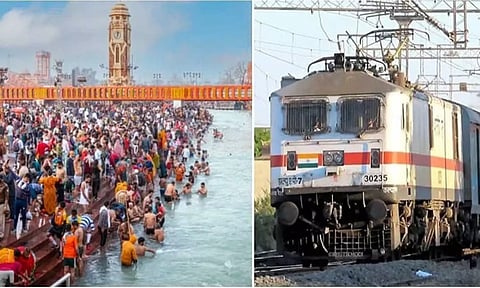 உ.பி. மகா கும்பமேளாவுக்காக அனுப்பப்பட்ட ரெயில்கள்- தமிழ்நாட்டில் பயணிகள் பாதிப்பு